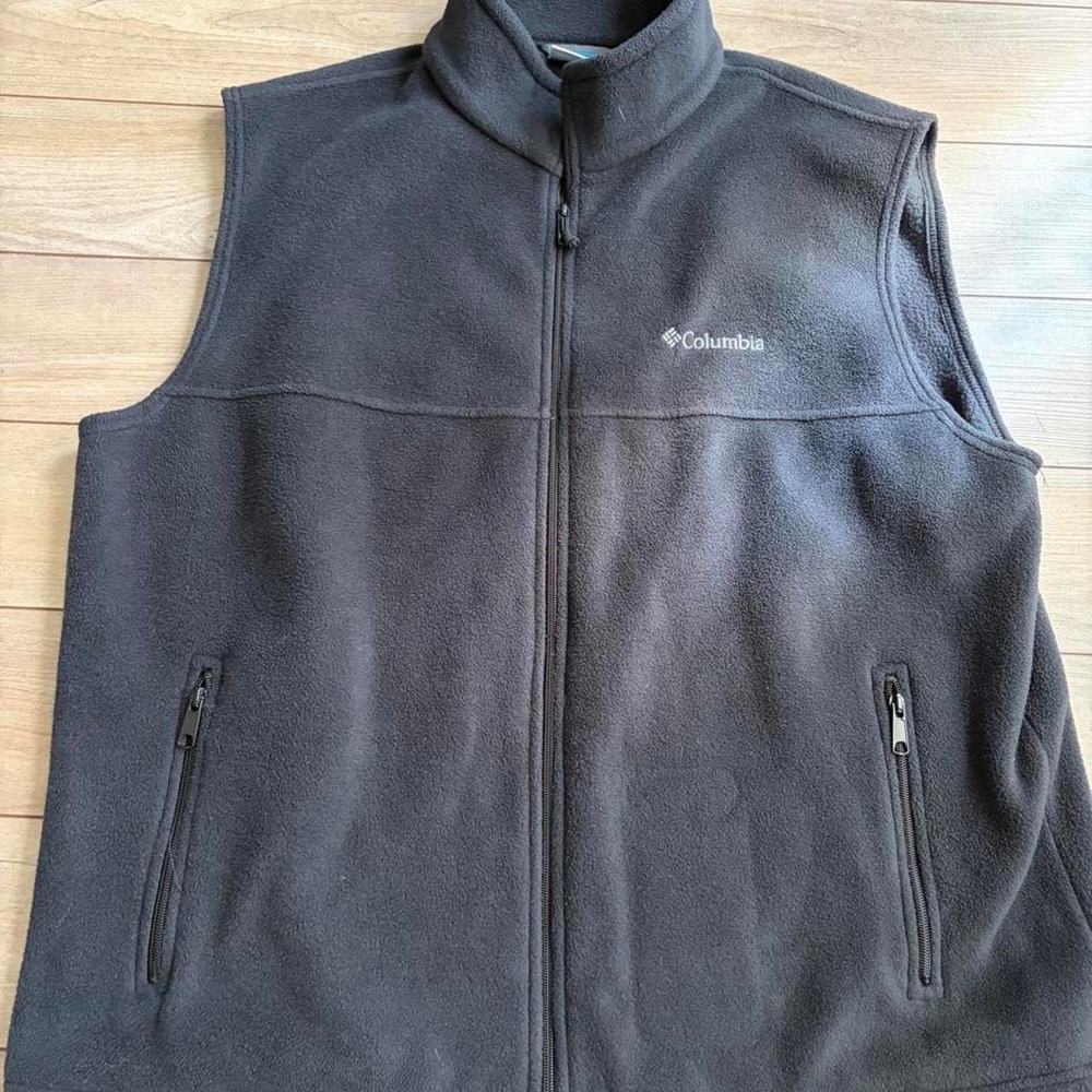 Columbia Fleece Vest Black XL